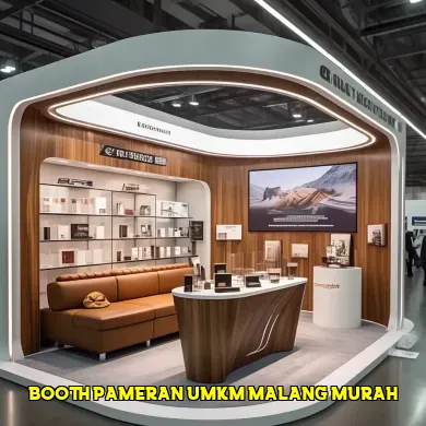 booth pameran umkm malang murah